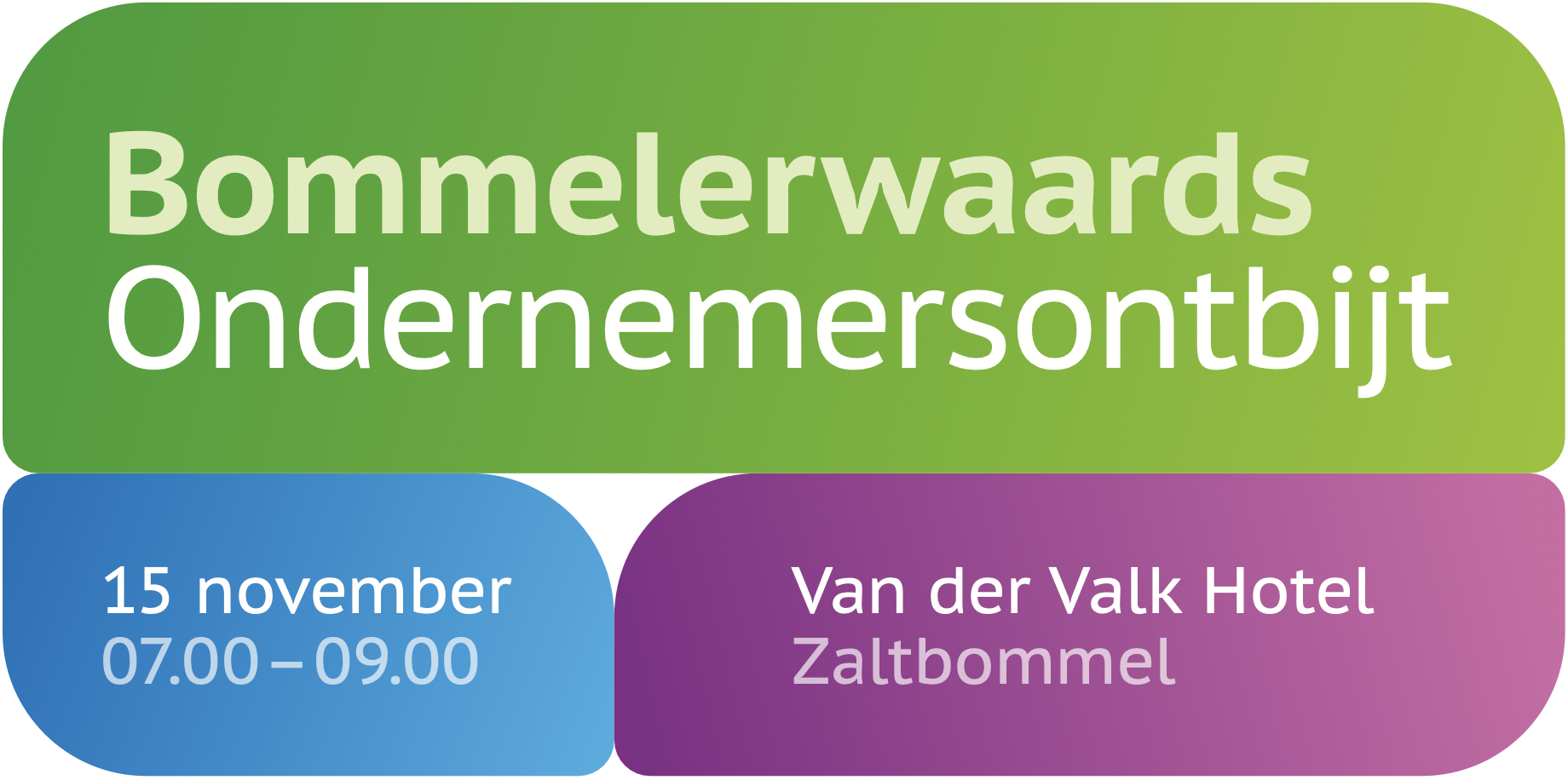 Bommelerwaard Ondernemersontbijt